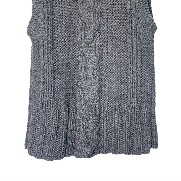 Alfani Vest Wool Alpaca and Faux Fir Trim - Picture 6 of 7
